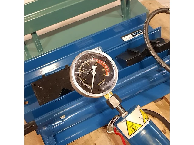 Werkplaatspers in onderdelen, hbm - afbeelding 7 van  10