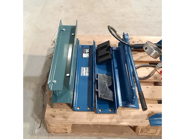 Werkplaatspers in onderdelen, hbm - afbeelding 9 van  10