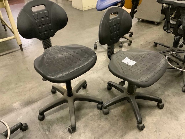 Werkplaatsstoel (2x) - afbeelding 2 van  5