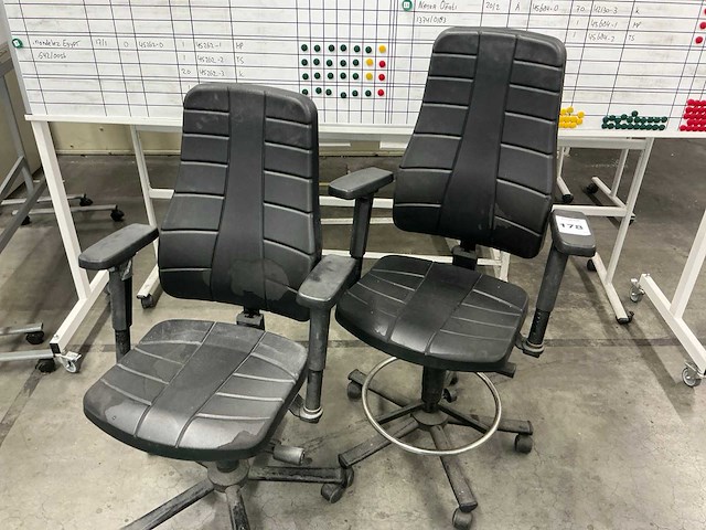 Werkplaatsstoel (2x) - afbeelding 2 van  5