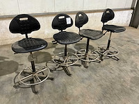 Werkplaatsstoel (4x) - afbeelding 1 van  10