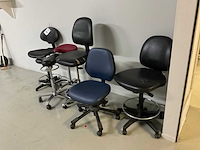 Werkplaatsstoel (6x) - afbeelding 1 van  4