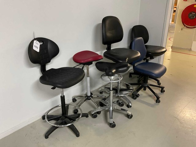 Werkplaatsstoel (6x) - afbeelding 2 van  4