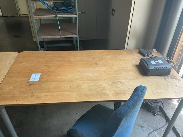 Werkplaatstafel en bureel (2x) - afbeelding 16 van  27