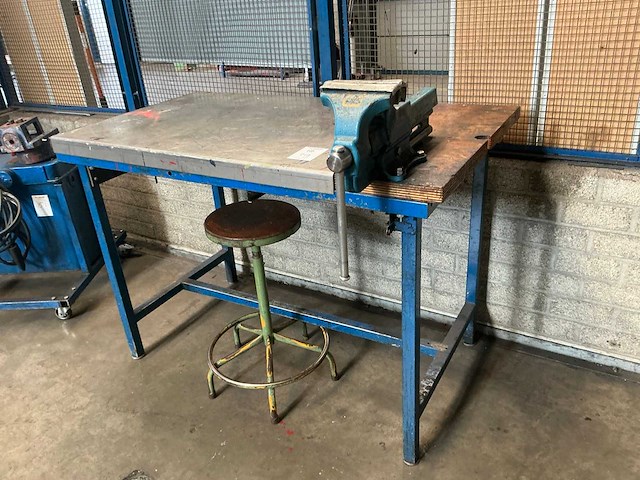 Werkplaatstafel en bureel (2x) - afbeelding 12 van  27