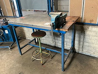 Werkplaatstafel en bureel (2x) - afbeelding 12 van  27