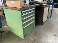 Werkplaatstafel met inhoud (2x) - afbeelding 15 van  15