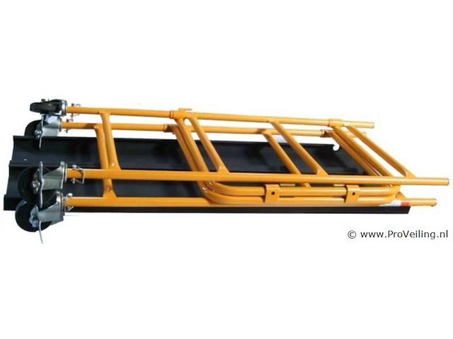 Werkplatform hoog model zwart hoog - afbeelding 5 van  5