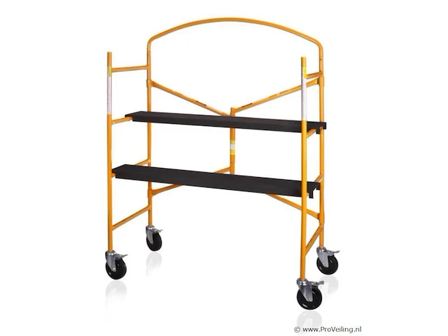 Werkplatform hoog model zwart hoog - afbeelding 1 van  5