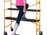 Werkplatform hoog model zwart hoog - afbeelding 4 van  5