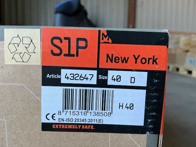 Werkschoenen maat 40 (6x) - afbeelding 3 van  3
