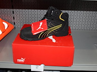 Werkschoenen puma maat 40 geel/zwart bekleed - afbeelding 2 van  3