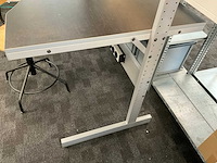 Werkstation - in hoogte verstelbaar. (2x) - afbeelding 2 van  6