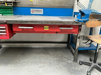 Werkstation met metalen werkbank - afbeelding 6 van  17