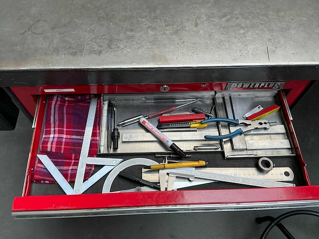 Werkstation met metalen werkbank - afbeelding 4 van  14