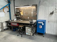 Werkstation met metalen werkbank - afbeelding 1 van  18