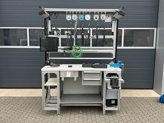 Werkstation rexroth bosch - weller, bosch puc-exact - overige werkplaatsinventaris - afbeelding 4 van  11