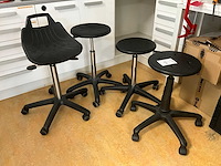 Werkstoel (4x) - afbeelding 1 van  3