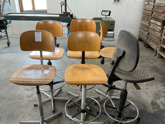 Werkstoel (6x) - afbeelding 3 van  3