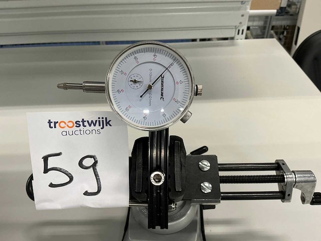 Werkstukklem met klokmicrometer - afbeelding 2 van  5