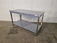 Werktafel - bodemschap - 140 cm (3x)