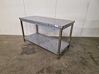 Werktafel - bodemschap - 160 cm (3x)