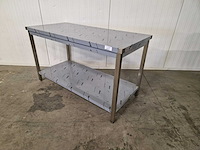 Werktafel - bodemschap - 160 cm (3x)