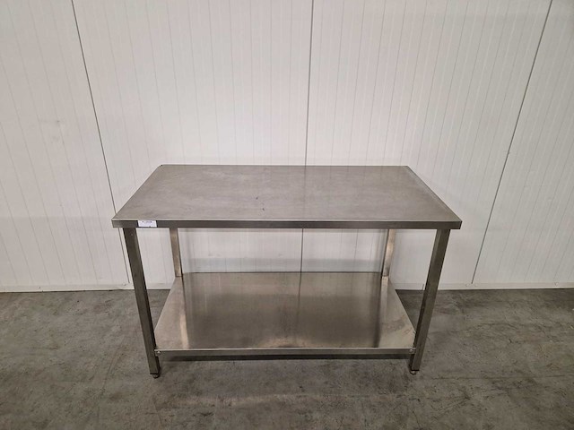 Werktafel - rvs - 140 cm - afbeelding 1 van  2