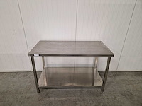 Werktafel - rvs - 140 cm