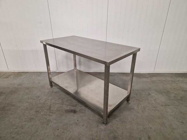 Werktafel - rvs - 140 cm - afbeelding 2 van  2