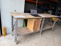 Werktafel 245 x 80 x 103 (l x b x h) - afbeelding 1 van  2