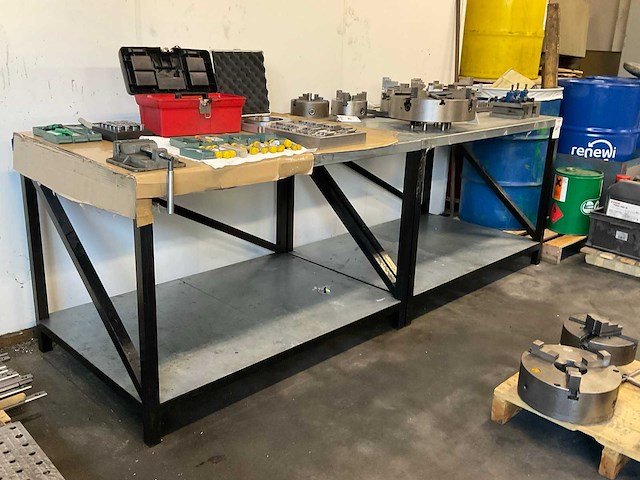 Werktafel (2x) - afbeelding 1 van  3