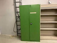 Werktafel, diverse kasten, afzuiginstallatie - afbeelding 10 van  22