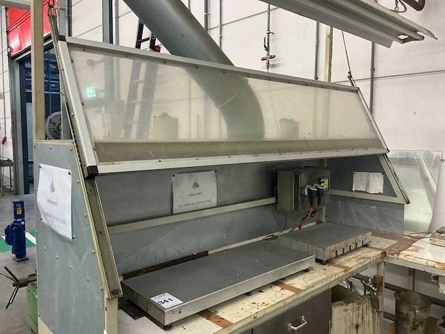 Werktafel hoekopstellijg met afzuiging 240cm - afbeelding 4 van  20