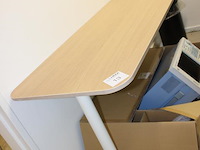Werktafel ikea, afm. 140 x 60 cm. in hoogte verstelbaar. - afbeelding 2 van  2