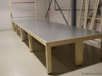 Werktafel incl. rolhouder