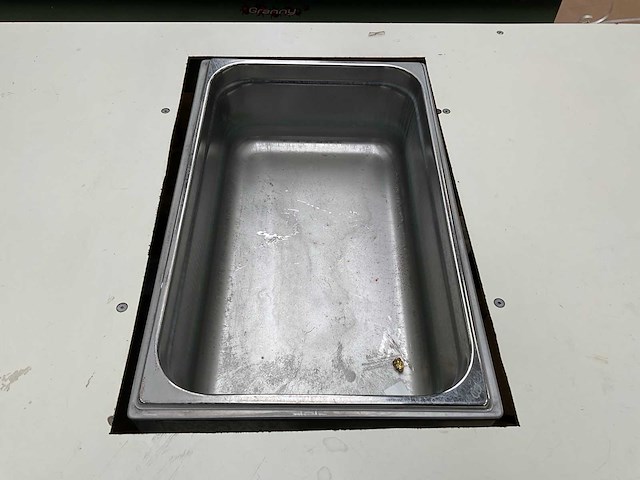 Werktafel met bainmarie systeem - afbeelding 4 van  5