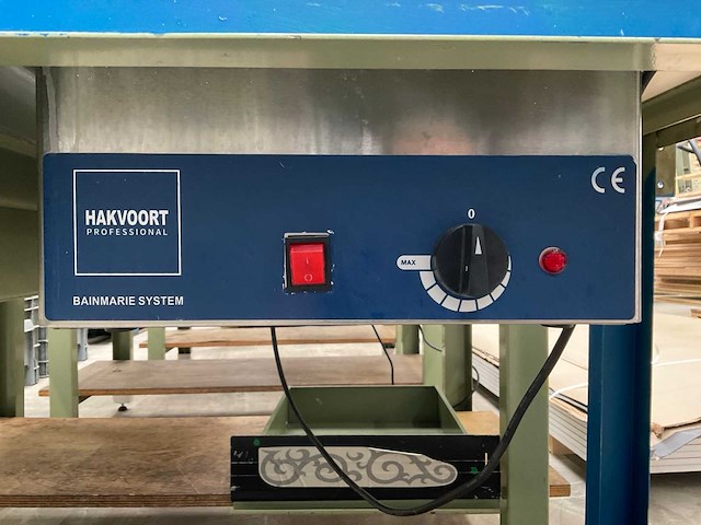 Werktafel met bainmarie systeem - afbeelding 5 van  5