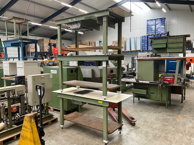 Werktafel met bainmarie systeem - afbeelding 1 van  3