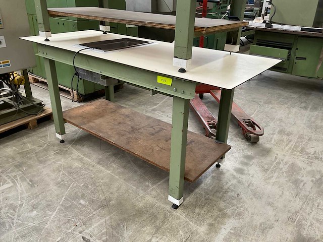 Werktafel met bainmarie systeem - afbeelding 2 van  3