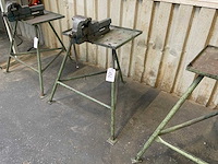 Werktafel met bankschroef - afbeelding 1 van  1