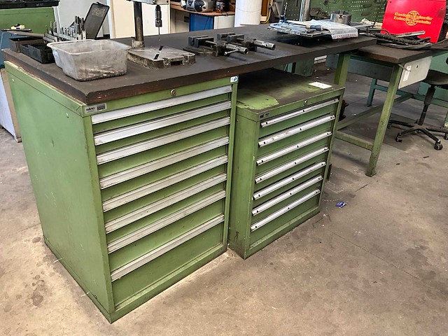 Werktafel met ladekast - afbeelding 1 van  11