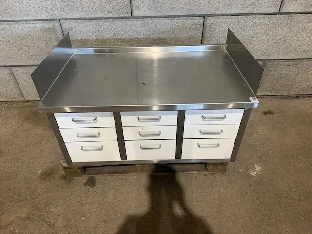 Werktafel met lades - afbeelding 2 van  6