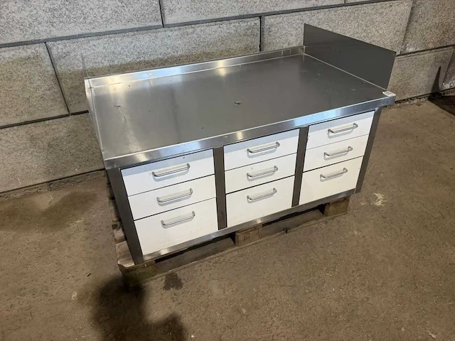 Werktafel met lades - afbeelding 3 van  6