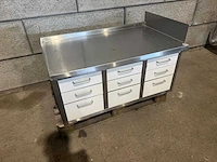 Werktafel met lades - afbeelding 3 van  6