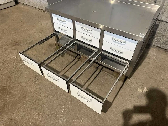 Werktafel met lades - afbeelding 4 van  6