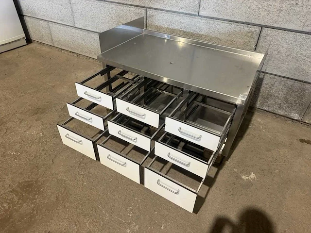 Werktafel met lades - afbeelding 5 van  6