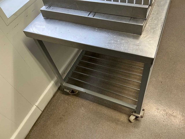 Werktafel met rvs bovenblad - afbeelding 5 van  7