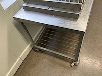 Werktafel met rvs bovenblad - afbeelding 5 van  7