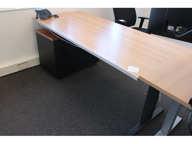Werktafel met verrijdbare ladekast. afmeting 180 x 80 cm. - afbeelding 2 van  4
